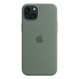 GETIT.QA- Qatar’s Best Online Shopping Website offers APPLE IPHONE 15 PLUS SILICONE CASE WITH MAGSAFE, CYPRESS, MT183ZM/A at the lowest price in Qatar. Free Shipping & COD Available!