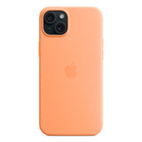 GETIT.QA- Qatar’s Best Online Shopping Website offers APPLE IPHONE 15 PLUS SILICONE CASE WITH MAGSAFE, ORANGE SORBET, MT173ZM/A at the lowest price in Qatar. Free Shipping & COD Available!