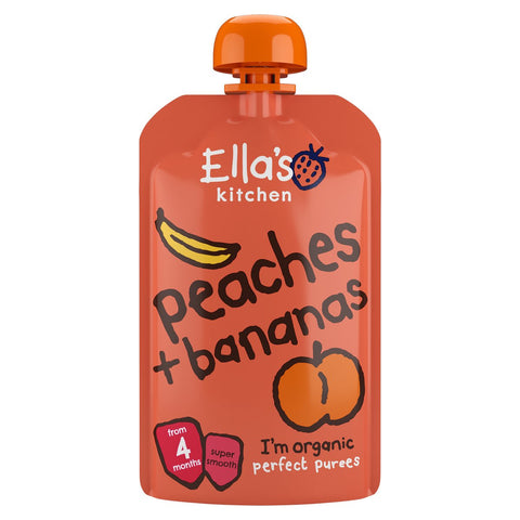 GETIT.QA- Qatar’s Best Online Shopping Website offers ELLA'S PEACH&BANANA120G 4M+ at the lowest price in Qatar. Free Shipping & COD Available!