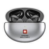 GETIT.QA- Qatar’s Best Online Shopping Website offers SWISS MILITARY VICTOR 3 TRUE WIRELESS STEREO EARBUDS WITH MIC, BLACK at the lowest price in Qatar. Free Shipping & COD Available!