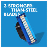 GETIT.QA- Qatar’s Best Online Shopping Website offers GILLETTE MACH3 TURBO MEN'S RAZOR BLADE REFILLS 8 PCS at the lowest price in Qatar. Free Shipping & COD Available!