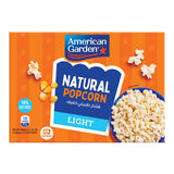 GETIT.QA- Qatar’s Best Online Shopping Website offers AMERICAN GARDEN NATURAL POPCORN LIGHT 240 G at the lowest price in Qatar. Free Shipping & COD Available!