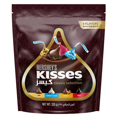 GETIT.QA- Qatar’s Best Online Shopping Website offers HERSHEY'S KISSES CLASSIC SELECTION VALUE PACK 325 G at the lowest price in Qatar. Free Shipping & COD Available!