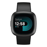 GETIT.QA- Qatar’s Best Online Shopping Website offers FITBIT FB523BKBK VERSA 4 SMART WATCH BLACK/GRAPHITE at the lowest price in Qatar. Free Shipping & COD Available!