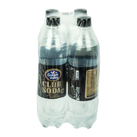 GETIT.QA- Qatar’s Best Online Shopping Website offers GOLDEN VALLEY CLUB SODA 4 X 600 ML at the lowest price in Qatar. Free Shipping & COD Available!