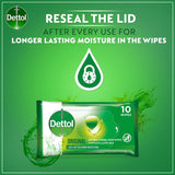 GETIT.QA- Qatar’s Best Online Shopping Website offers DETTOL ORIGINAL ANTIBACTERIAL SKIN WIPES 10PCS at the lowest price in Qatar. Free Shipping & COD Available!