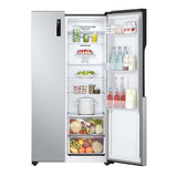 GETIT.QA- Qatar’s Best Online Shopping Website offers LG 509 L SIDE BY SIDE REFRIGERATOR, SILVER, GRFB587PQAM at the lowest price in Qatar. Free Shipping & COD Available!