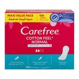 GETIT.QA- Qatar’s Best Online Shopping Website offers CAREFREE COTTON FEEL WITH FRESH SCENT PANTYLINER 100PCS at the lowest price in Qatar. Free Shipping & COD Available!