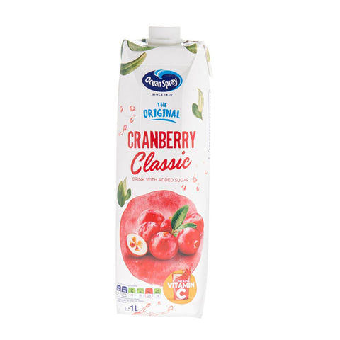 GETIT.QA- Qatar’s Best Online Shopping Website offers OCEAN SPRAY CRANBERRY CLASSIC JUICE DRINK 1 LITRE at the lowest price in Qatar. Free Shipping & COD Available!