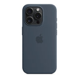 GETIT.QA- Qatar’s Best Online Shopping Website offers APPLE IPHONE 15 PRO SILICONE CASE WITH MAGSAFE, STORM BLUE, MT1D3ZM/A at the lowest price in Qatar. Free Shipping & COD Available!