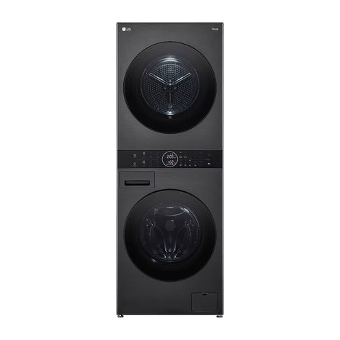 GETIT.QA- Qatar’s Best Online Shopping Website offers LG 24'' WASH TOWER, 12/10 KG, BLACK STEEL, W4W8BVKKZHM at the lowest price in Qatar. Free Shipping & COD Available!