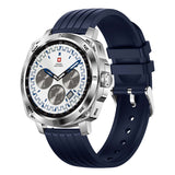 GETIT.QA- Qatar’s Best Online Shopping Website offers SWISS MILITARY DOM4 SMARTWATCH BLUE SILICON at the lowest price in Qatar. Free Shipping & COD Available!