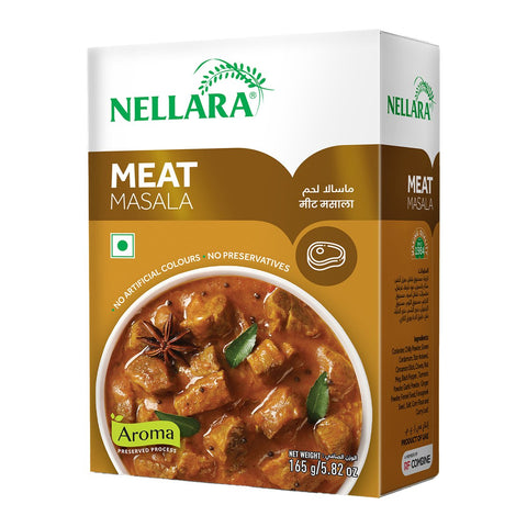 GETIT.QA- Qatar’s Best Online Shopping Website offers NELLARA MEAT MASALA 165G at the lowest price in Qatar. Free Shipping & COD Available!
