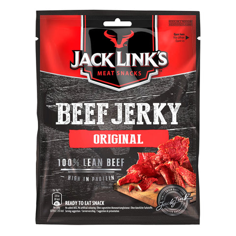 GETIT.QA- Qatar’s Best Online Shopping Website offers JACK BEEF JERKY ORIGINAL 25GM at the lowest price in Qatar. Free Shipping & COD Available!