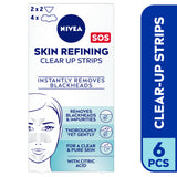 GETIT.QA- Qatar’s Best Online Shopping Website offers NIVEA FACE STRIPS SKIN REFINING CLEAR-UP 6 PCS at the lowest price in Qatar. Free Shipping & COD Available!