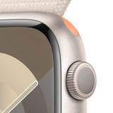 GETIT.QA- Qatar’s Best Online Shopping Website offers APPLE WATCH SERIES 9 GPS, STARLIGHT ALUMINIUM CASE WITH STARLIGHT SPORT LOOP, 41 MM, M/L, MR8V3QA/A at the lowest price in Qatar. Free Shipping & COD Available!