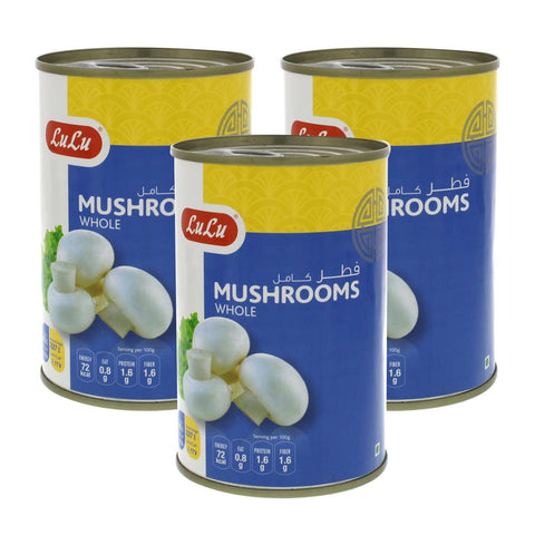 GETIT.QA- Qatar’s Best Online Shopping Website offers LULU WHOLE MUSHROOM425G 3S P/O at the lowest price in Qatar. Free Shipping & COD Available!