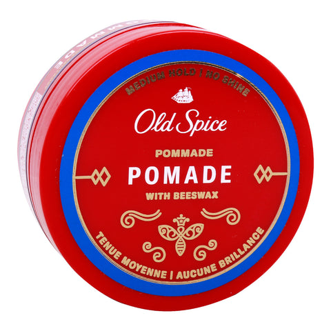 GETIT.QA- Qatar’s Best Online Shopping Website offers OLD SPICE POMADE WITH BEESWAX 63 G at the lowest price in Qatar. Free Shipping & COD Available!