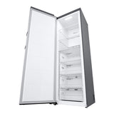 GETIT.QA- Qatar’s Best Online Shopping Website offers LG LANSEN SINGLE DOOR UPRIGHT FREEZER, 355 L, SILVER, GR-B414ELFM at the lowest price in Qatar. Free Shipping & COD Available!