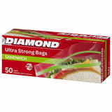 GETIT.QA- Qatar’s Best Online Shopping Website offers DIAMOND ULTRA STRONG ZIPPER SANDWICH BAGS OXO-BIODEGRADABLE SIZE 16.5 X 14.9CM 50PCS at the lowest price in Qatar. Free Shipping & COD Available!