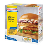 GETIT.QA- Qatar’s Best Online Shopping Website offers AMERICANA CHICKEN BURGER 24 PCS 1.344 KG at the lowest price in Qatar. Free Shipping & COD Available!