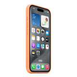 GETIT.QA- Qatar’s Best Online Shopping Website offers APPLE IPHONE 15 PRO SILICONE CASE WITH MAGSAFE, ORANGE SORBET, MT1H3ZM/A at the lowest price in Qatar. Free Shipping & COD Available!