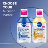 GETIT.QA- Qatar’s Best Online Shopping Website offers NIVEA MICELLAR WATER RESTORING WITH 5% SERUM AMINO ACID COMPLEX 400 ML at the lowest price in Qatar. Free Shipping & COD Available!