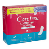 GETIT.QA- Qatar’s Best Online Shopping Website offers CAREFREE COTTON FEEL NORMAL PANTYLINERS 100PCS at the lowest price in Qatar. Free Shipping & COD Available!