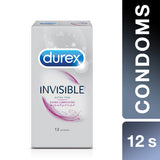 GETIT.QA- Qatar’s Best Online Shopping Website offers DUREX INVISIBLE CONDOMS EXTRA THIN EXTRA LUBRICATED 12 PCS at the lowest price in Qatar. Free Shipping & COD Available!