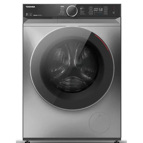 GETIT.QA- Qatar’s Best Online Shopping Website offers TOSHIBA FRON LOAD WASHING MACHINE, 10 KG, 1400 RPM, SILVER, TW-BK110GF4B(SK) at the lowest price in Qatar. Free Shipping & COD Available!