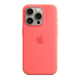 GETIT.QA- Qatar’s Best Online Shopping Website offers APPLE IPHONE 15 PRO SILICONE CASE WITH MAGSAFE, GUAVA, MT1G3ZM/A at the lowest price in Qatar. Free Shipping & COD Available!