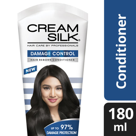 GETIT.QA- Qatar’s Best Online Shopping Website offers CREAM SILK HAIR REBORN CONDITIONER DAMAGE CONTROL 180 ML at the lowest price in Qatar. Free Shipping & COD Available!