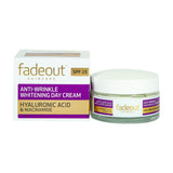 GETIT.QA- Qatar’s Best Online Shopping Website offers FADE OUT ANTI-WRINKLE WHITENING DAY CREAM 50 ML at the lowest price in Qatar. Free Shipping & COD Available!