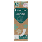 GETIT.QA- Qatar’s Best Online Shopping Website offers CAREFREE ORGANIC COTTON TOPSHEET LONG PANTYLINERS 24 PCS at the lowest price in Qatar. Free Shipping & COD Available!