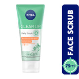 GETIT.QA- Qatar’s Best Online Shopping Website offers NIVEA FACE SCRUB DAILY EXFOLIATING CLEAR UP 75 ML at the lowest price in Qatar. Free Shipping & COD Available!