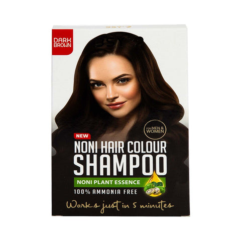 GETIT.QA- Qatar’s Best Online Shopping Website offers BSY NONI DARK BROWN HAIR COLOUR SHAMPOO 20 ML at the lowest price in Qatar. Free Shipping & COD Available!