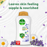 GETIT.QA- Qatar’s Best Online Shopping Website offers DETTOL ACTIV-BOTANY ANTIBACTERIAL BODYWASH LAVENDER & CHAMOMILE FRAGRANCE 250 ML at the lowest price in Qatar. Free Shipping & COD Available!