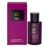 GETIT.QA- Qatar’s Best Online Shopping Website offers AOURA LONDON LOVE RUSH EAU DE PARFUM FOR WOMEN 100 ML at the lowest price in Qatar. Free Shipping & COD Available!