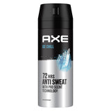 GETIT.QA- Qatar’s Best Online Shopping Website offers AXE MEN ANTIPERSPIRANT DEODORANT SPRAY ICE CHILL 72 HOURS ANTI-SWEAT 150 ML at the lowest price in Qatar. Free Shipping & COD Available!