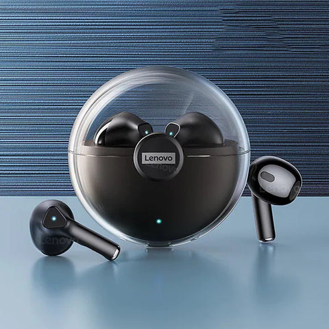 GETIT.QA- Qatar’s Best Online Shopping Website offers LENOVO LP80 TRUE WIRELESS HEADPHONES TWS EARBUDS BLUETOOTH5.0 ERGONOMIC DESIGN BLACK at the lowest price in Qatar. Free Shipping & COD Available!