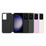 GETIT.QA- Qatar’s Best Online Shopping Website offers SAMSUNG S23+ SMART VIEW WALLET CASE, CREAM, EF-ZS916CUEGWW at the lowest price in Qatar. Free Shipping & COD Available!