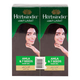 GETIT.QA- Qatar’s Best Online Shopping Website offers HERBSINDIA AMLA & 7 SEEDS HAIR OIL VALUE PACK 2 X 280 ML at the lowest price in Qatar. Free Shipping & COD Available!