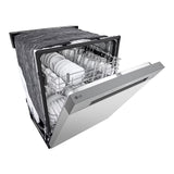 GETIT.QA- Qatar’s Best Online Shopping Website offers LG QUADWASH INVERTER DIRECT DRIVE DISHWASHER, 5 PROGRAM, SILVER, DFC612FV at the lowest price in Qatar. Free Shipping & COD Available!