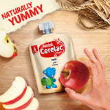 GETIT.QA- Qatar’s Best Online Shopping Website offers NESTLE CERELAC APPLE FRUITS PUREE POUCH BABY FOOD FROM 6 MONTHS 90 G at the lowest price in Qatar. Free Shipping & COD Available!