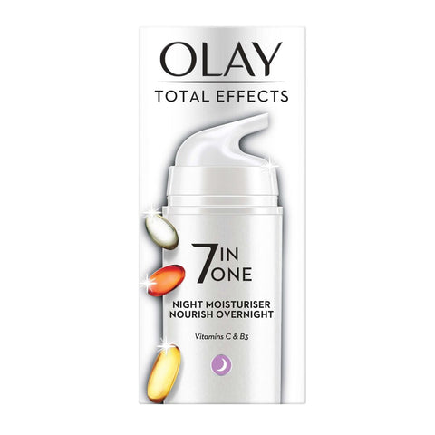 GETIT.QA- Qatar’s Best Online Shopping Website offers OLAY TOTAL EFFECTS 7IN1 NIGHT FIRMER MOISTURIZER 15 ML at the lowest price in Qatar. Free Shipping & COD Available!