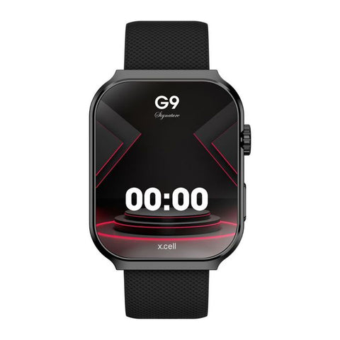 GETIT.QA- Qatar’s Best Online Shopping Website offers X.CELL G9 SIGNATURE SMART WATCH, BLACK at the lowest price in Qatar. Free Shipping & COD Available!