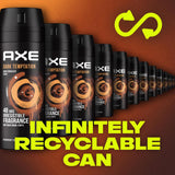 GETIT.QA- Qatar’s Best Online Shopping Website offers AXE DARK TEMPTATION 48H BODY SPRAY DEODORANT 150 ML at the lowest price in Qatar. Free Shipping & COD Available!