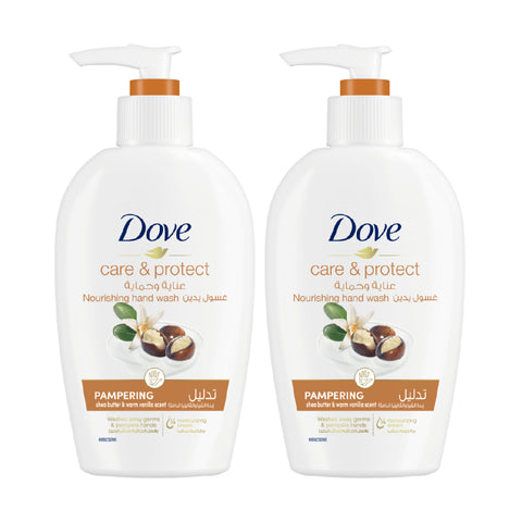 GETIT.QA- Qatar’s Best Online Shopping Website offers DOVE SHEA BUTTER & VANILLA HAND WASH 2 X 250 ML at the lowest price in Qatar. Free Shipping & COD Available!