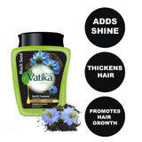 GETIT.QA- Qatar’s Best Online Shopping Website offers VATIKA NATURALS HAMMAM ZAITH HOT OIL TREATMENT ENRICHED WITH BLACKSEED COMPLETE PROTECTION 1 KG at the lowest price in Qatar. Free Shipping & COD Available!