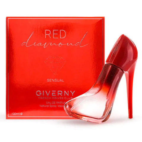 GETIT.QA- Qatar’s Best Online Shopping Website offers GIVERNY EAU DE PARFUM FOR WOMEN-- RED DIAMOND-- 100 ML at the lowest price in Qatar. Free Shipping & COD Available!